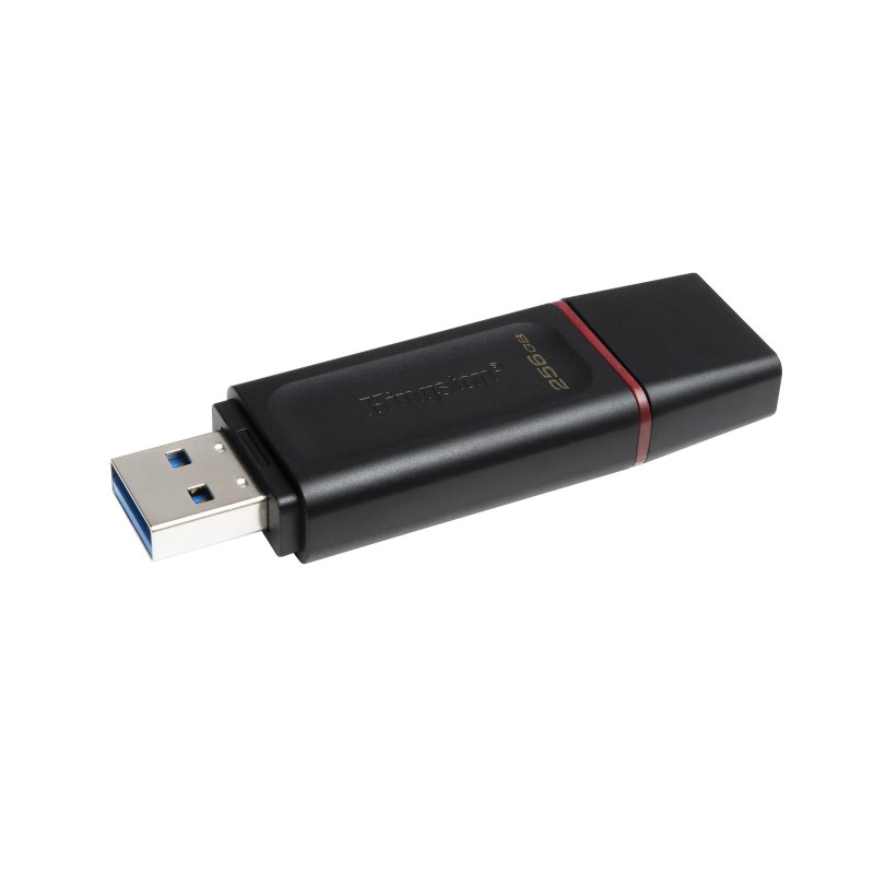 USB памет KINGSTON DataTraveler Exodia, 256GB, USB 3.2 Gen 1, Черна-KIN-USB-DTX-256GB