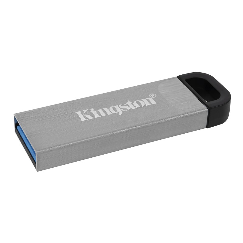 USB памет KINGSTON DataTraveler Kyson 128GB, USB 3.2 Gen 1, Сребрист-KIN-USB-DTKN-128GB