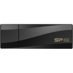 USB памет SILICON POWER Blaze B07, 16GB, USB 3.2, Черна