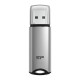 USB памет SILICON POWER Marvel M02, 32GB, USB 3.0, Сив, SLP-USB-M02V1S-32GB