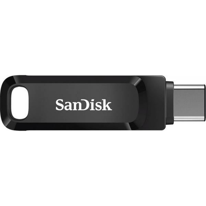 USB памет SanDisk Ultra Dual Drive Go, 256 GB, USB 3.2 1st Gen (USB 3.0), Черен, SD-USB-DDDC3-256G-G46