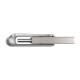 USB памет SanDisk Ultra Dual Drive Luxe, 128GB, USB 3.1 Gen 1, USB-C, Сребрист, SD-USB-DDDC4-128G-G46
