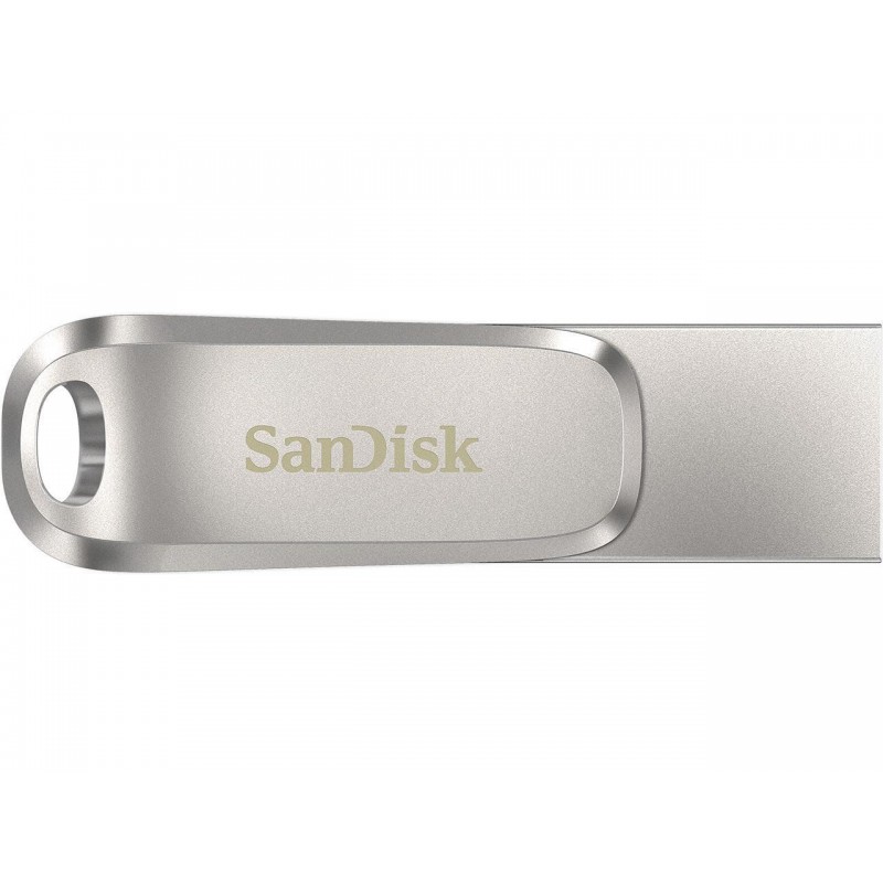 USB памет SanDisk Ultra Dual Drive Luxe, 32GB, USB 3.1 Gen 1, USB-C, Сребрист-SD-USB-DDDC4-032G-G46