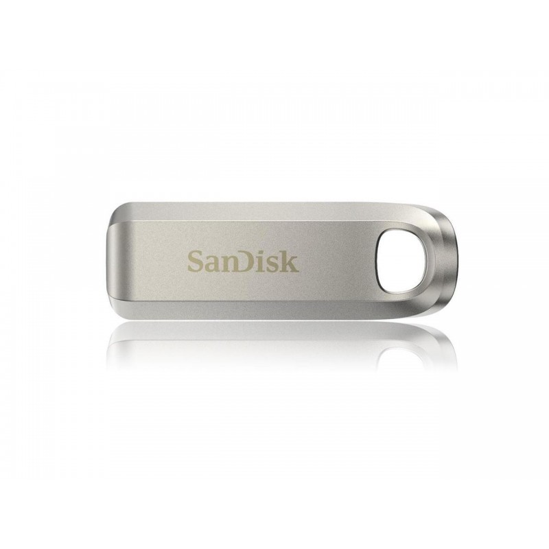 USB памет SanDisk Ultra Luxe, 256GB, USB 3.2 Gen 1, USB-C, Сребрист, SD-USB-CZ75-256G-G46
