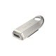 USB памет SanDisk Ultra Luxe, 256GB, USB 3.2 Gen 1, USB-C, Сребрист, SD-USB-CZ75-256G-G46