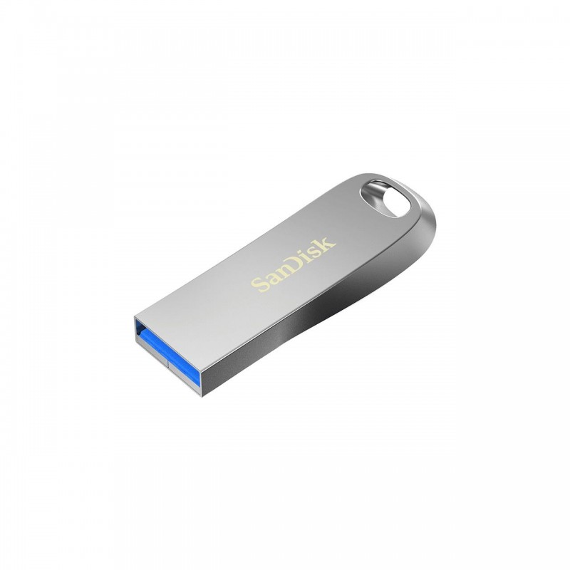 USB памет SanDisk Ultra Luxe, USB 3.1 Gen 1, 512GB, Сребрист, SD-USB-CZ74-512G-G46