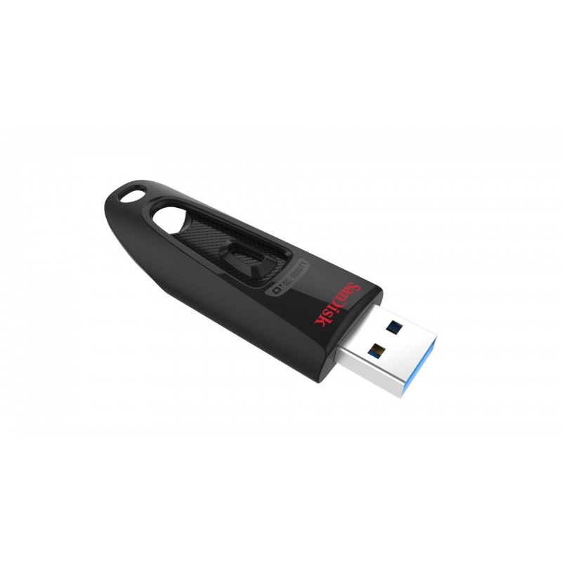 USB памет SanDisk Ultra USB 3.0, 64GB, Черен-SD-USB-CZ48-064G-U46