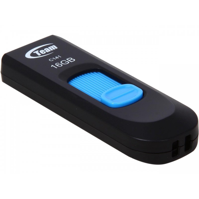 USB памет Team Group C141 16GB, USB 2.0, Син-TC14116GL01
