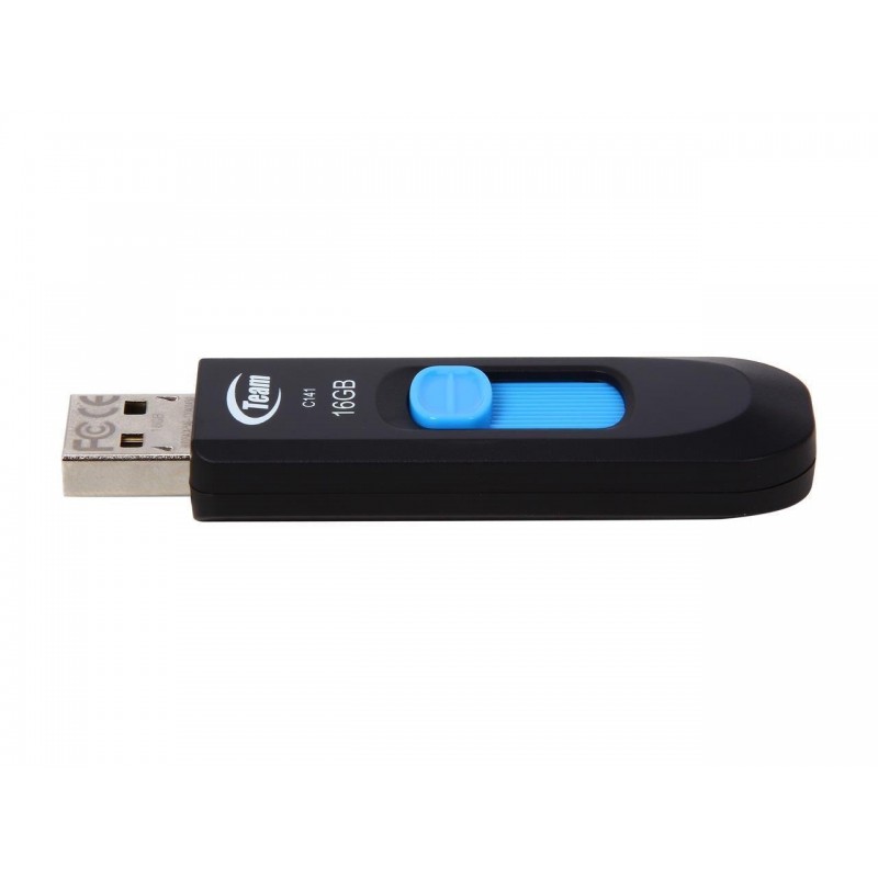 USB памет Team Group C141 16GB, USB 2.0, Син-TC14116GL01