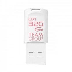 USB памет Team Group C171, 64GB USB 2.0, Бял