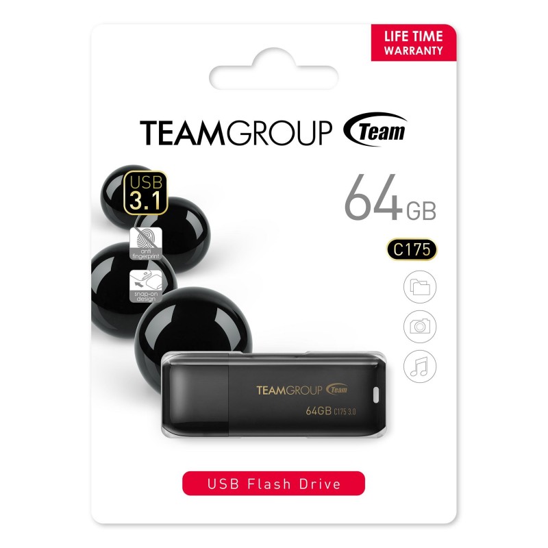 USB памет Team Group C175 64GB USB 3.1-TC175364GB01