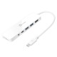 6-портов хъб j5create Mini Dock JCD373, USB, HDMI, SD, 3.5 mm jack, J5-JCD373