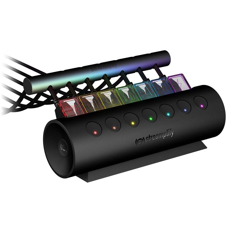 7 портов Хъб Streamplify CTRL 7, USB 3.0, RGB, SPMC-TVSP-005