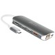 8-портов хъб j5create Mini Dock JCD383, USB, HDMI, Ethernet, SD, microSD, J5-JCD383