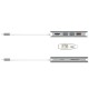 8-портов хъб j5create Mini Dock JCD383, USB, HDMI, Ethernet, SD, microSD, J5-JCD383