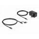Delock 7 портов USB хъб с 3 порта 10 Gbps и 4 Портове за бързо зареждане 5 Gbps сс