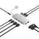 USB-C хъб Hama Connect2Mac, Multiport за Apple MacBook Air & Pro, 12 порта, HAMA-200133