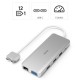 USB-C хъб Hama Connect2Mac, Multiport за Apple MacBook Air & Pro, 12 порта, HAMA-200133