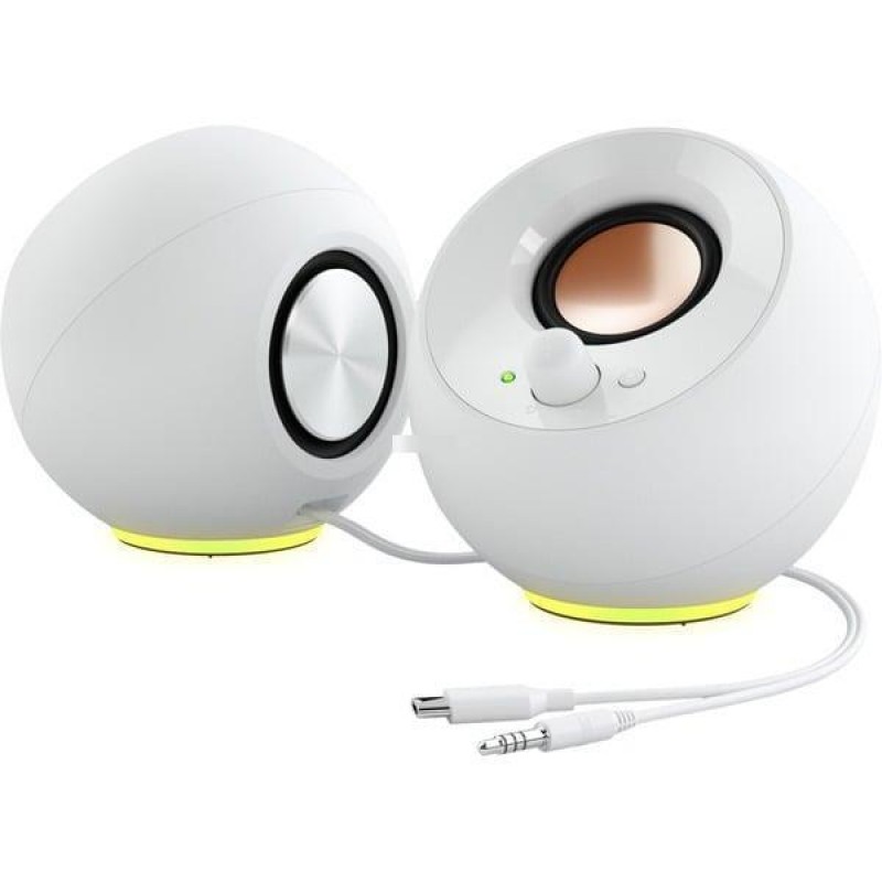 Озвучителна система Creative Pebble SE - White, CREAT-SPEAK-PEBBLE-SE-WH