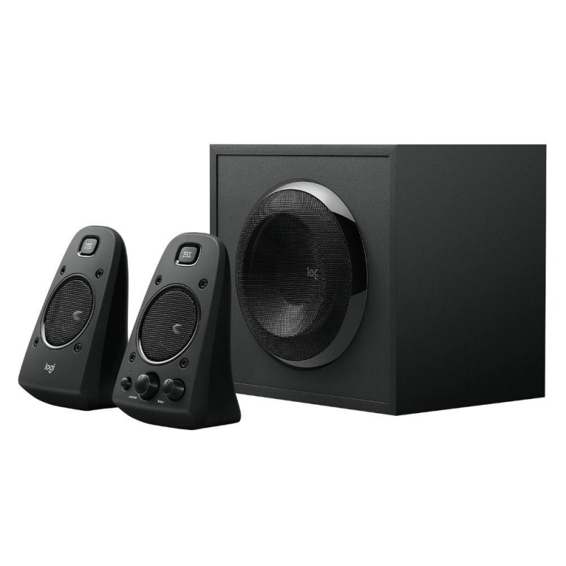 Тонколони Logitech Z623, 2.1, 200W, Черен, LOGITECH-Z623