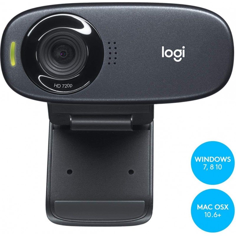 Уеб камера с микрофон LOGITECH C310, 720p, USB2.0-LOGITECH-WEB-CAM-C310