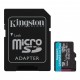 Карта памет Kingston Canvas Go! Plus Gen4 microSDXC 128GB, KIN-SDCG4-128GB