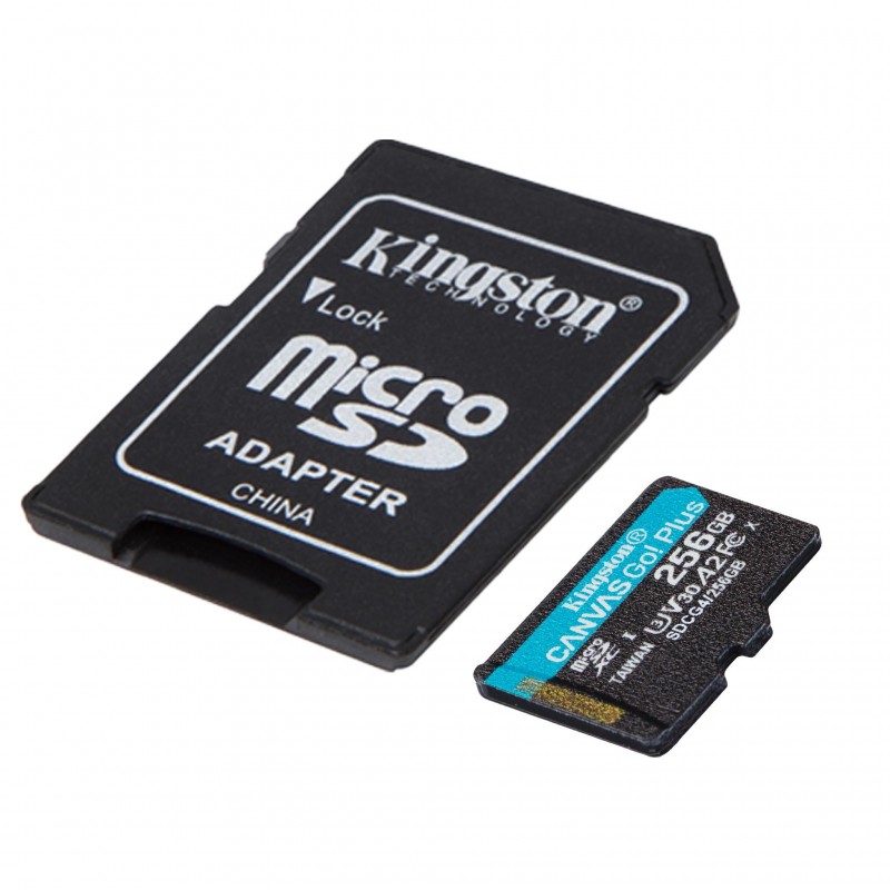 Карта памет Kingston Canvas Go! Plus Gen4 microSDXC 256GB, KIN-SDCG4-256GB