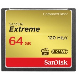 Карта памет SANDISK  Extreme® CompactFlash® Memory Card 64Gb