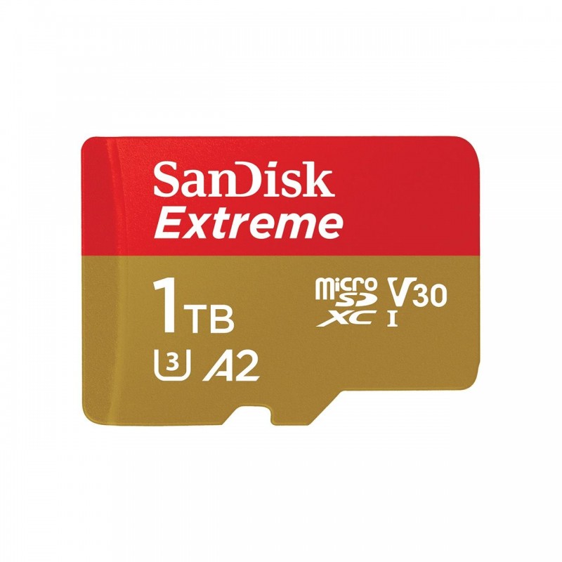 Карта памет SANDISK Extreme microSDXC, 1TB, Class 10 U3, V30 160 MB/s, SD-SDSQXAV-1T00-GN6MA