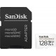 Карта памет SANDISK High Endurance, SD Адаптер, micro SDXC UHD, V30, 128GB, Class 10, SD-SDSQQVR-128G-GN6IA