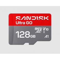 Карта памет SANDISK Ultra GO microSDXC, 128GB, A1, UHS-I, 190MB/s,
