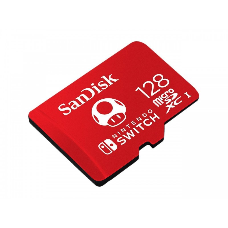 Карта памет SanDisk for Nintendo Switch, microSDXC UHS-I, 128GB, До 100MB/s, SD-SDSQXAO-128G-GNCZN