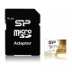 Карта памет Silicon Power Superior Pro, 512GB, microSDXC, Class 10, SD Adapter, SLP-SD-STXDU3V20AB-512GB
