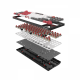 А4tech Геймърска механична  клавиатура Bloody Naraka S87  TKL Backlit red switch , USB, A4-KEY-S87-NARAKA