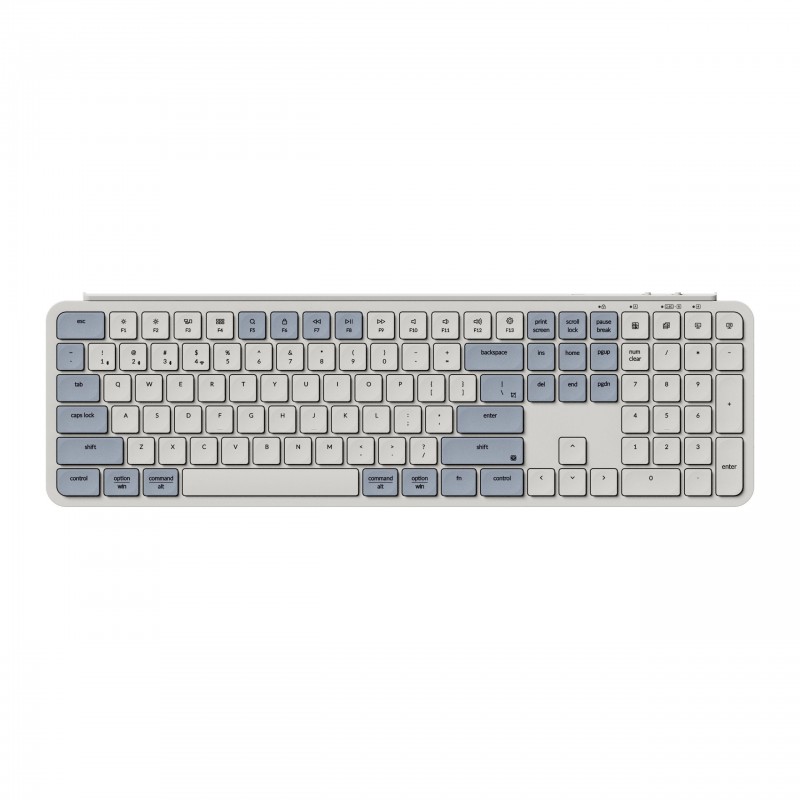 Безжична клавиатура Keychron B6 Pro Ultra-Slim - Retro Blue