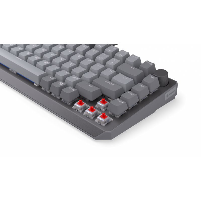 Endorfy механична клавиатура Thock V2 75%, PBT, Endorfy Red switch, US Layout