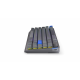 Endorfy механична клавиатура Thock Wireless V2 75%, PBT, Endorfy Yellow switch, US Layout
