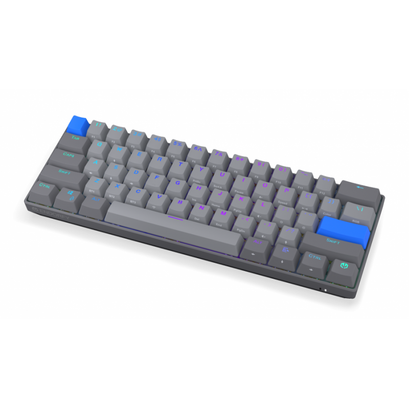 Endorfy механична клавиатура Thock Wireless V2 Compact, PBT, Endorfy Yellow, US Layout