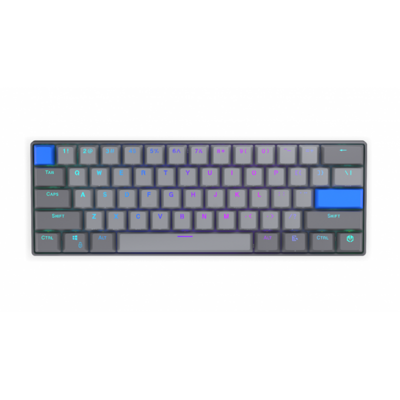 Endorfy механична клавиатура Thock Wireless V2 Compact, PBT, Endorfy Yellow, US Layout