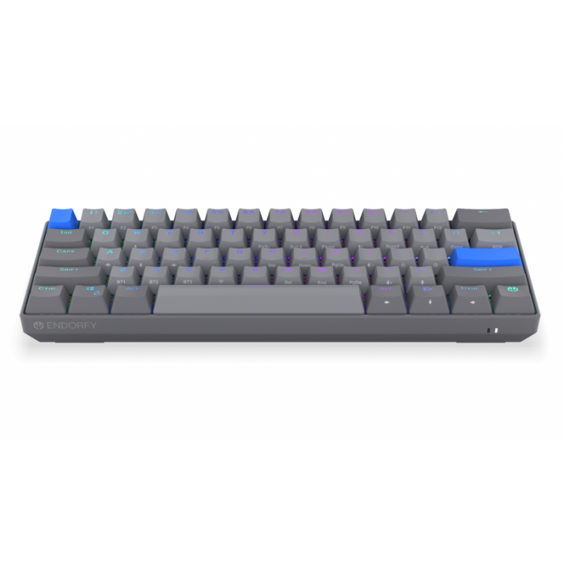 Endorfy механична клавиатура Thock Wireless V2 Compact, PBT, Endorfy Yellow, US Layout