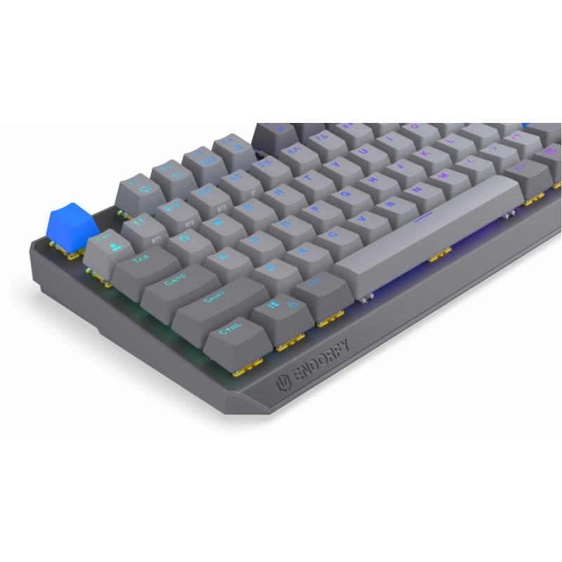 Endorfy механична клавиатура Thock Wireless V2 TKL, PBT, Endorfy Yellow switch, US Layout