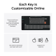 Геймърска Механична клавиатура Keychron C1 Pro 8K QMK - Super Red Switch