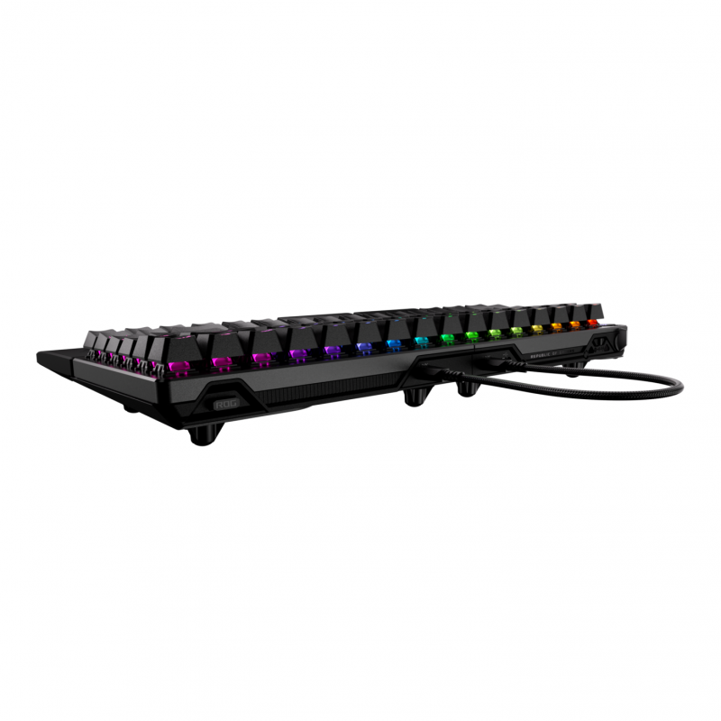 Геймърска безжична Клавиатура ASUS ROG Falcata 75% - ROG HFX V2 Magnetic Switch