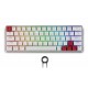 Геймърска безжична клавиатура Spartan Gear Pegasus 2 RGB White, SG-085611
