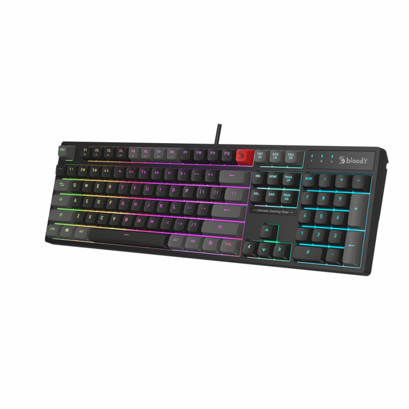 Геймърска клавиатура A4Tech Bloody B230N Neon Backlit - Черна