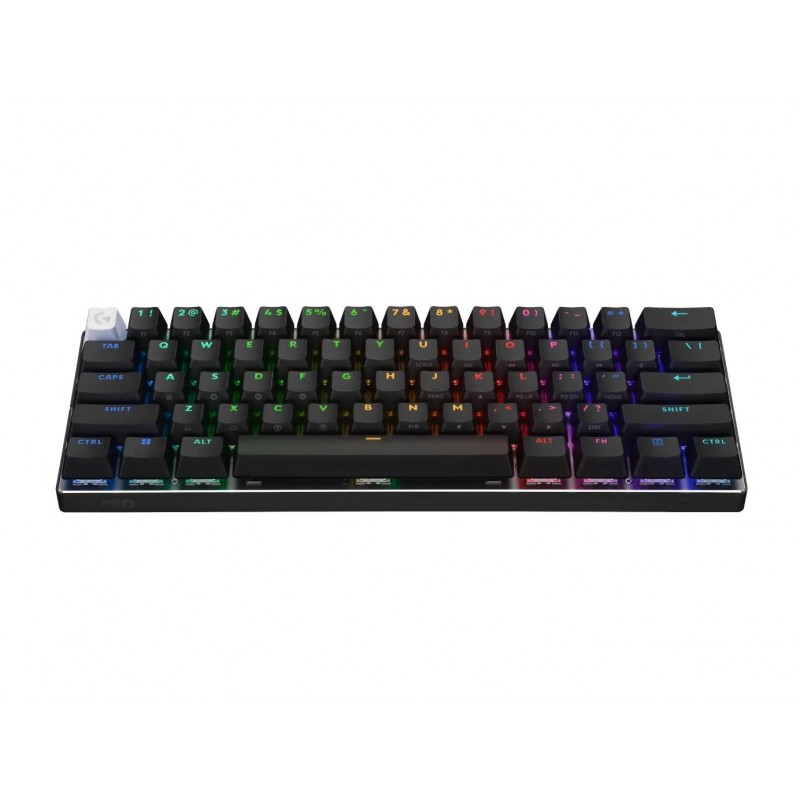 Геймърска клавиатура Logitech Pro X 60 Tactile black, KEYCONTROL, LIGHTSYNC, RGB, Черна, LOGITECH-KEY-PRO-X-60-BK