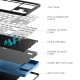 Геймърскa механична клавиатура Dark Project ALU87A Midnight RGB, FSH-DP-KD-ALU87A-MIDNIGHT