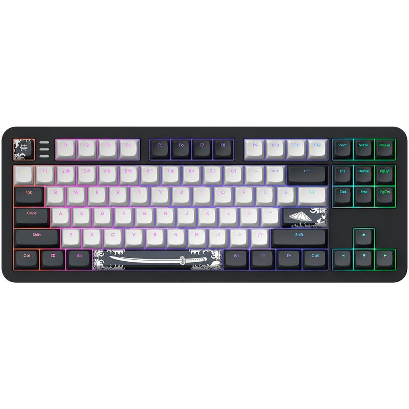 Геймърскa механична клавиатура Dark Project ALU87B Bushido RGB, FSH-DP-KD-ALU87-BUSHIDO