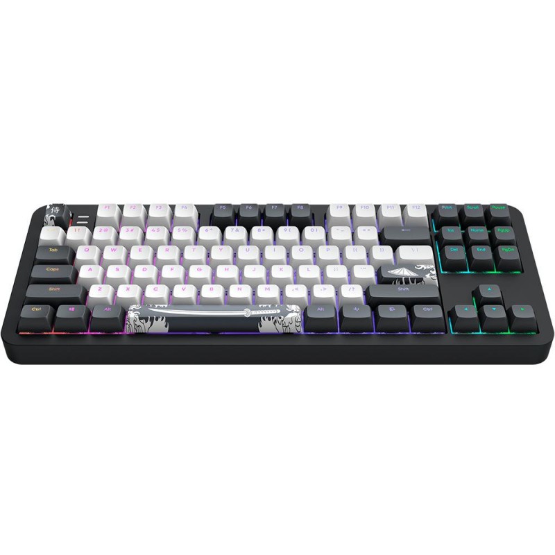 Геймърскa механична клавиатура Dark Project ALU87B Bushido RGB, FSH-DP-KD-ALU87-BUSHIDO