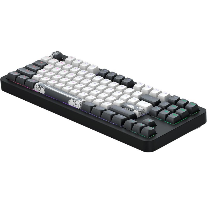 Геймърскa механична клавиатура Dark Project ALU87B Bushido RGB, FSH-DP-KD-ALU87-BUSHIDO
